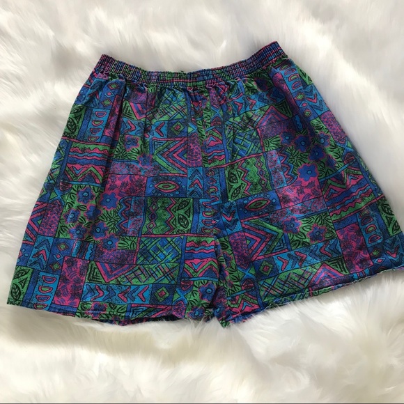 Vintage Pants - Vintage Shorts Colorful